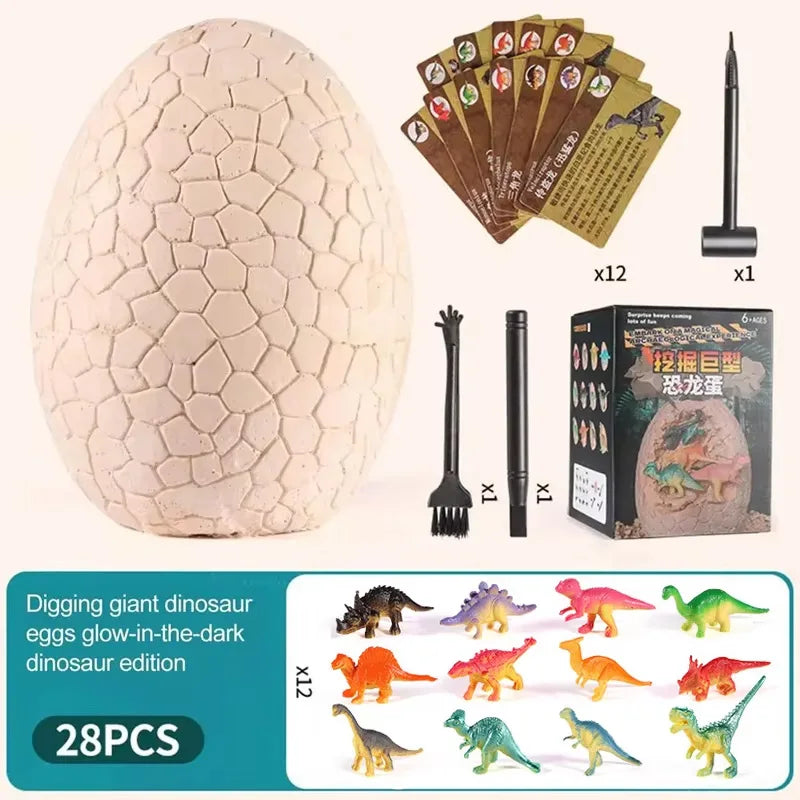 Educational Archaeological Excavation Dinosaur Egg