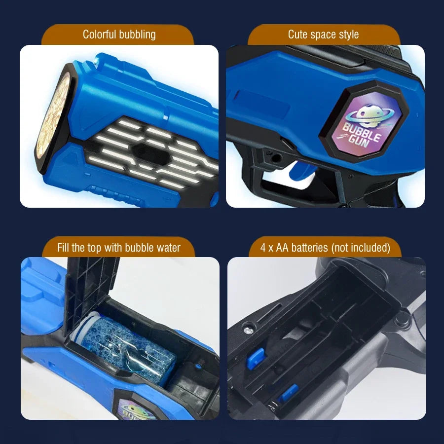 Electric Bubble Gun