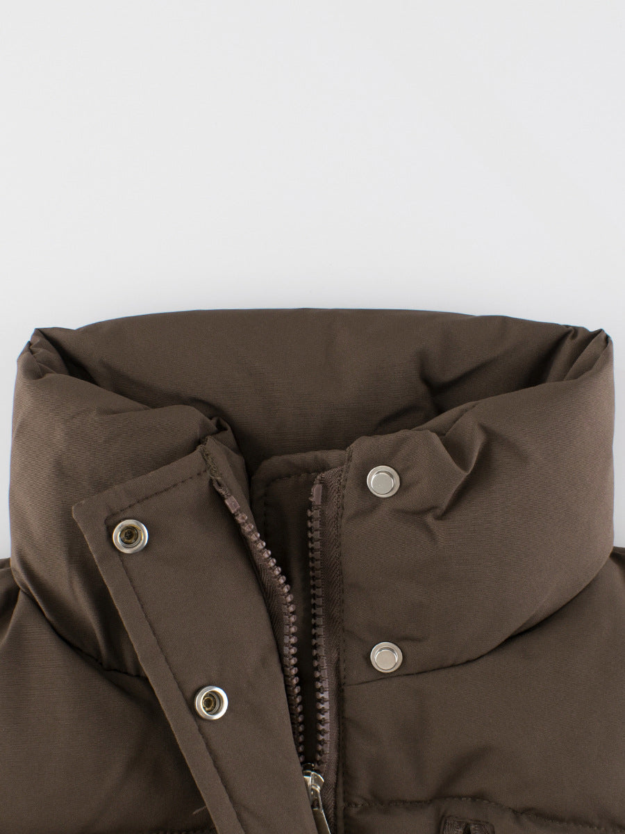 Sleeveless Single Breasted Coat