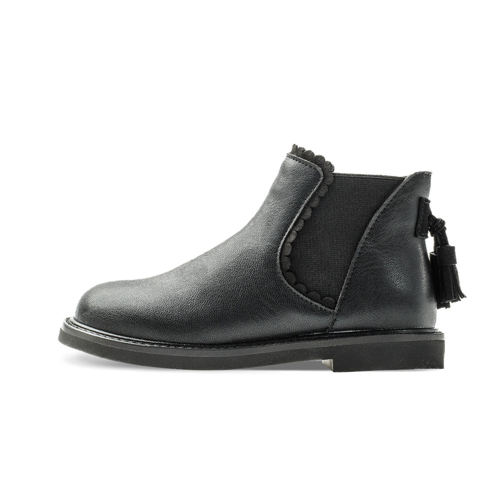 Tassel Tail Kids Chelsea Boots
